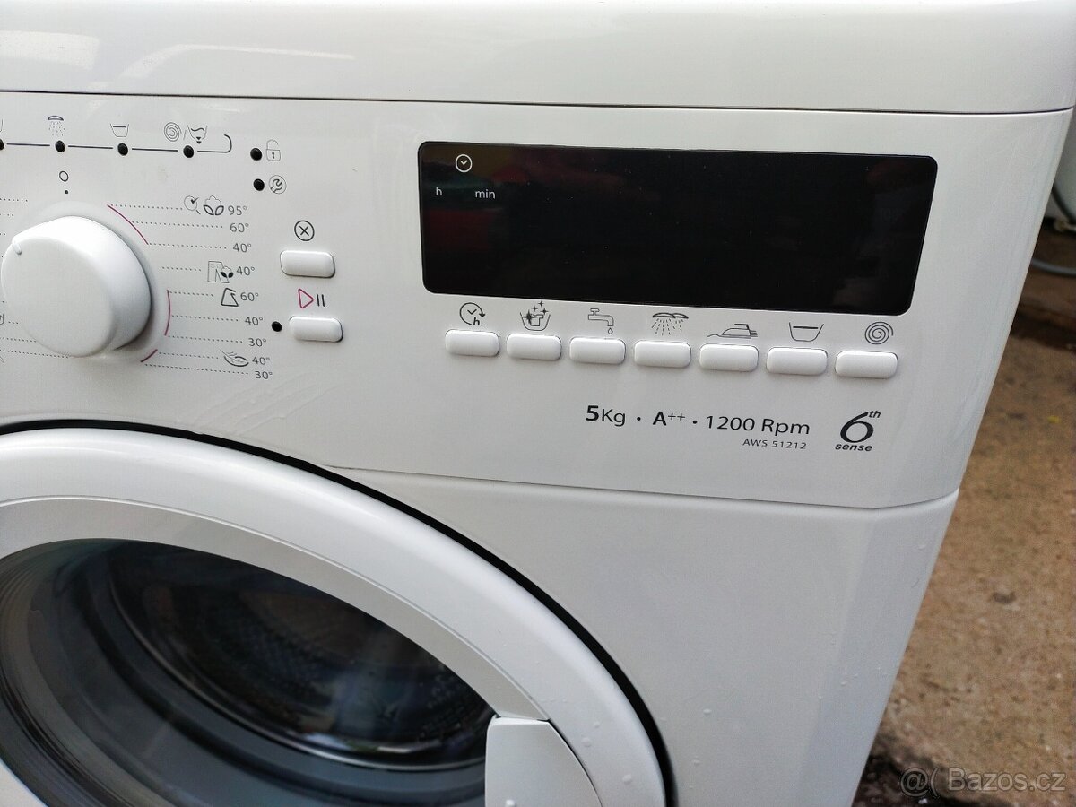 Prodám dig..Slim pračku zn. WHIRLPOOL--5KG--ZDARMA DOVEZU--