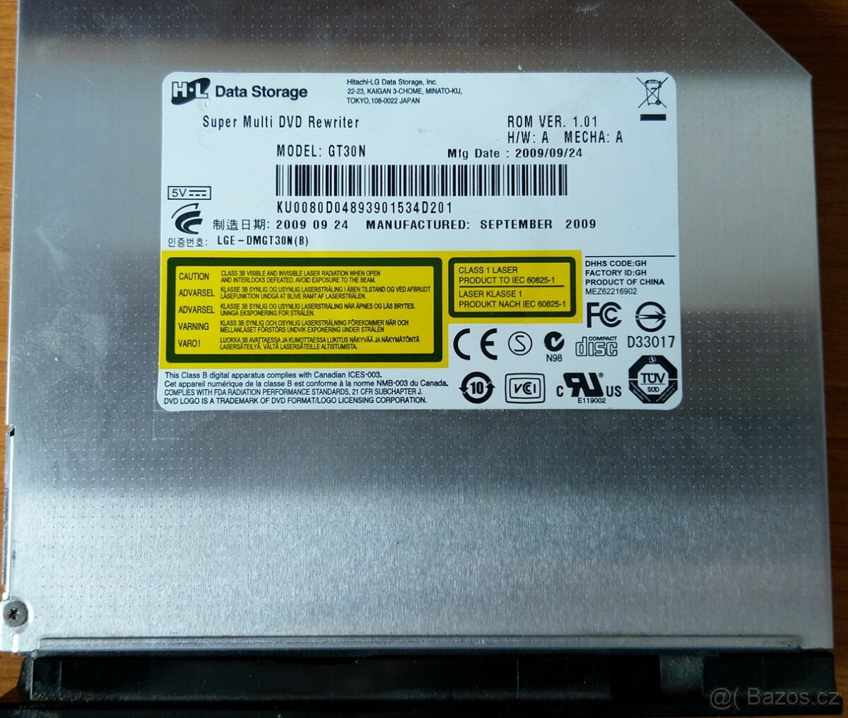 DVD mechaniky / vypalovačky pro notebooky
