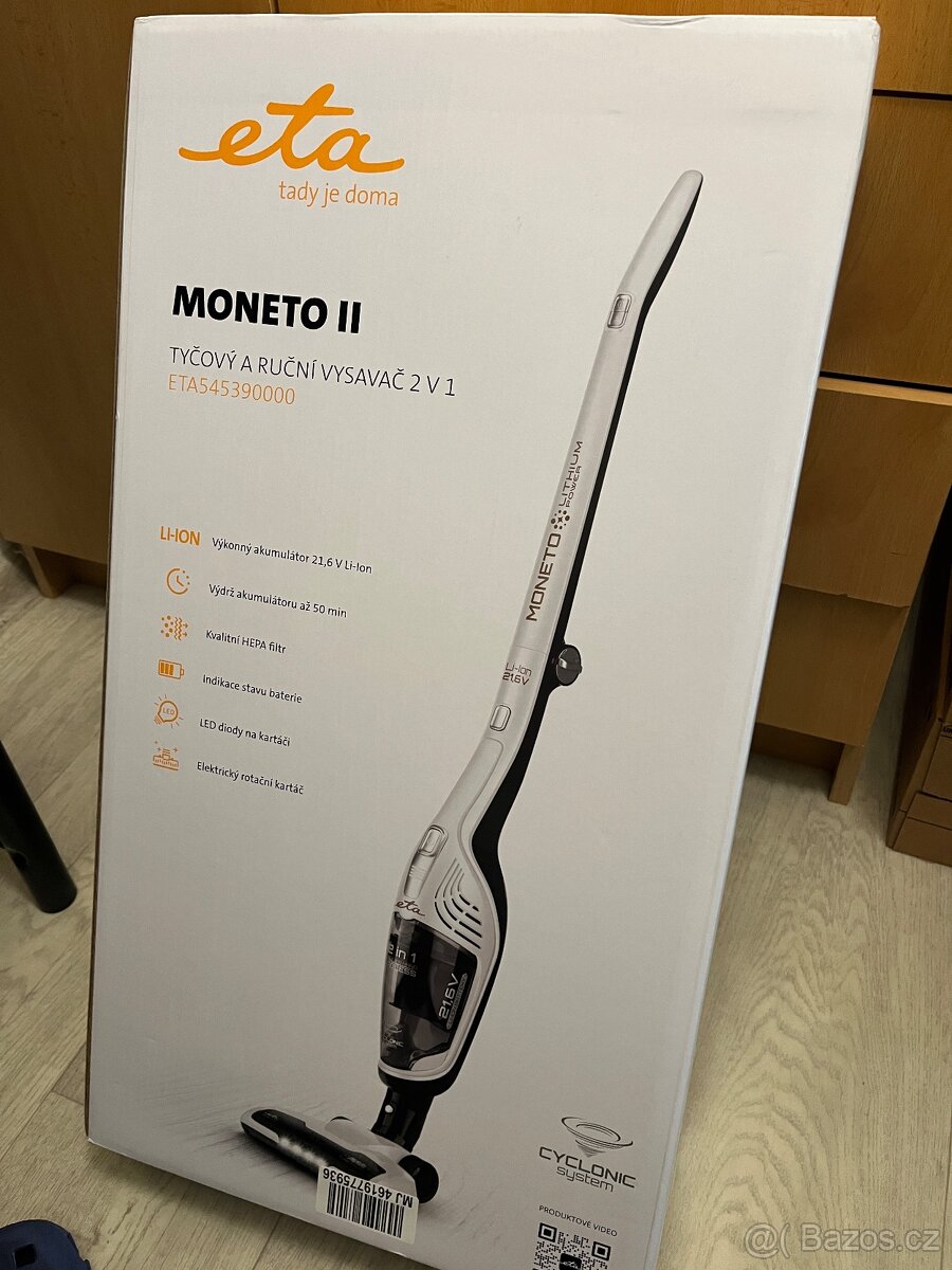 Tyčový vysavač ETA Moneto II