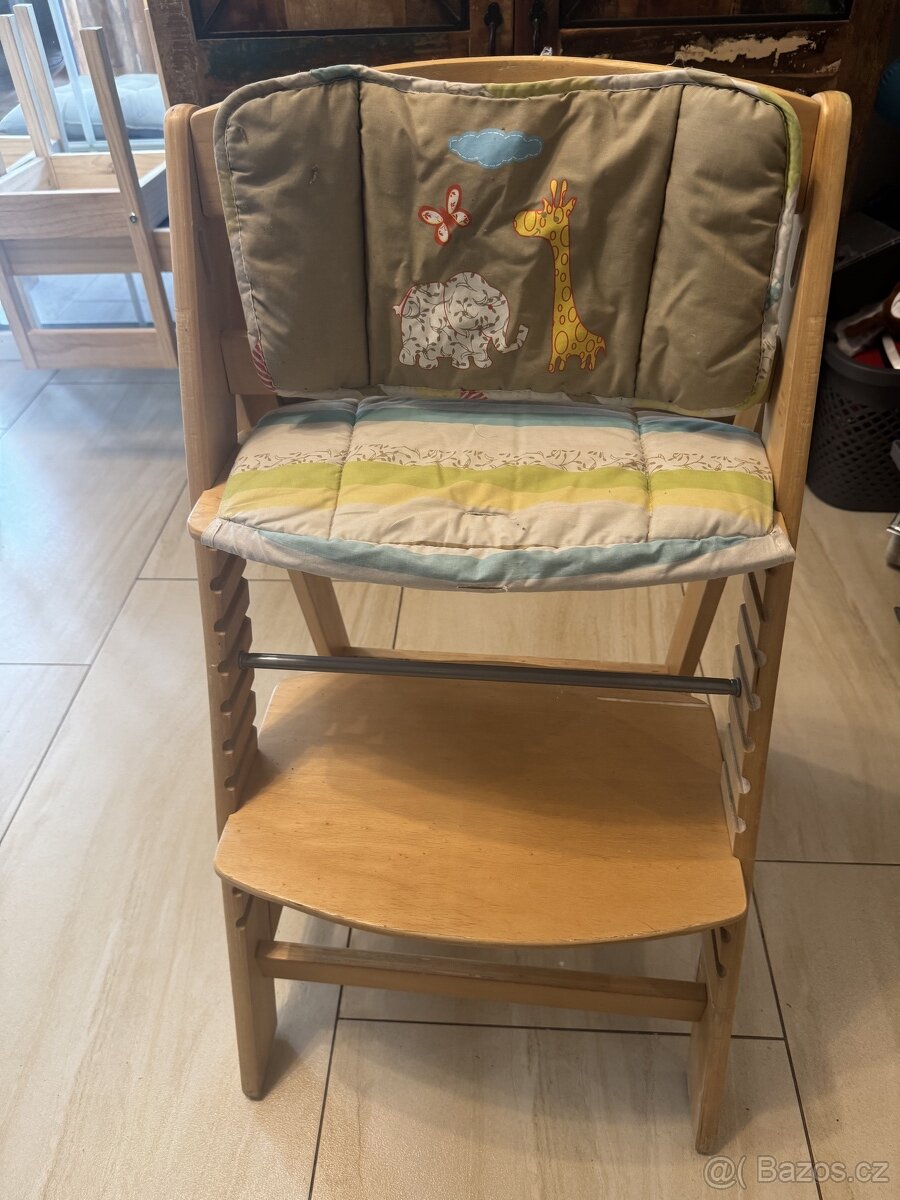 Rostoucí dětská zidlicka