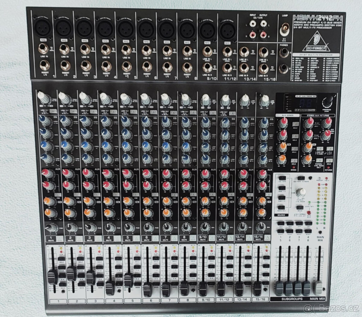 Mixážní pulty: Behringer a Allen & Heath