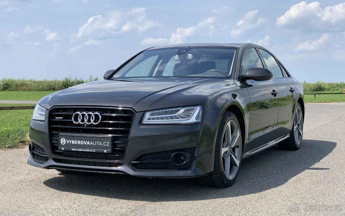 Audi A8 3.0 TDI 193 KW/QUATTRO/Webasto/Kůže/Top výbava/2017