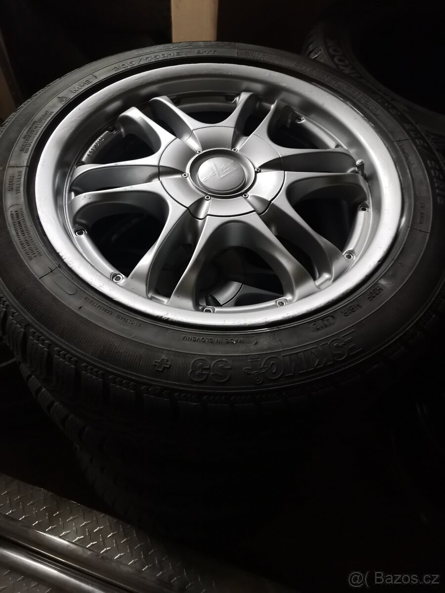 Alu kola R16 dvojí rozteč 5x108, 5x120