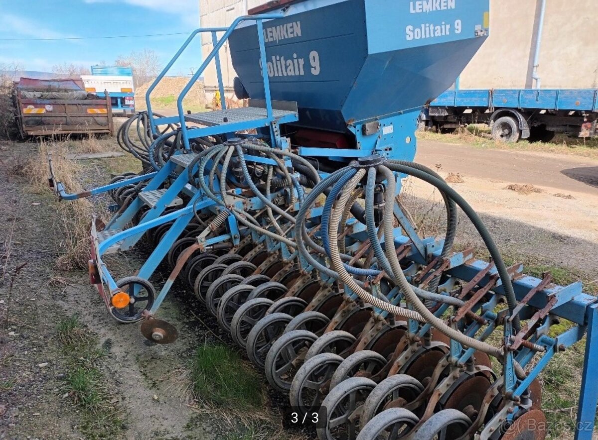 Nástavbový secí stroj Lemken Solitair 9/600