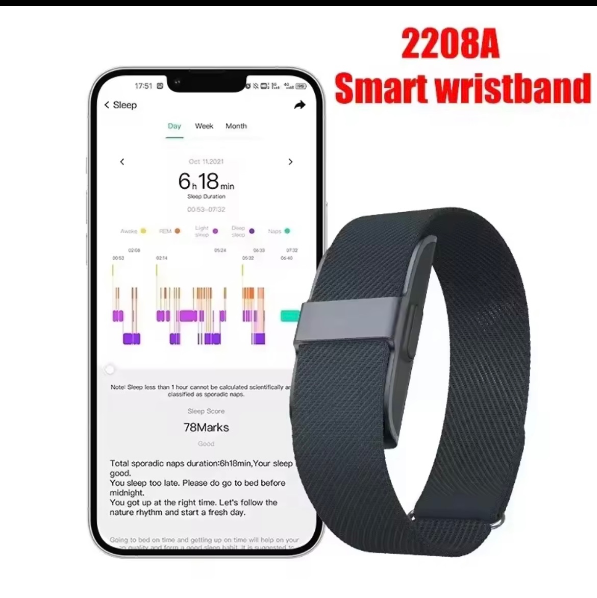 Chytrý náramek smart tracker
