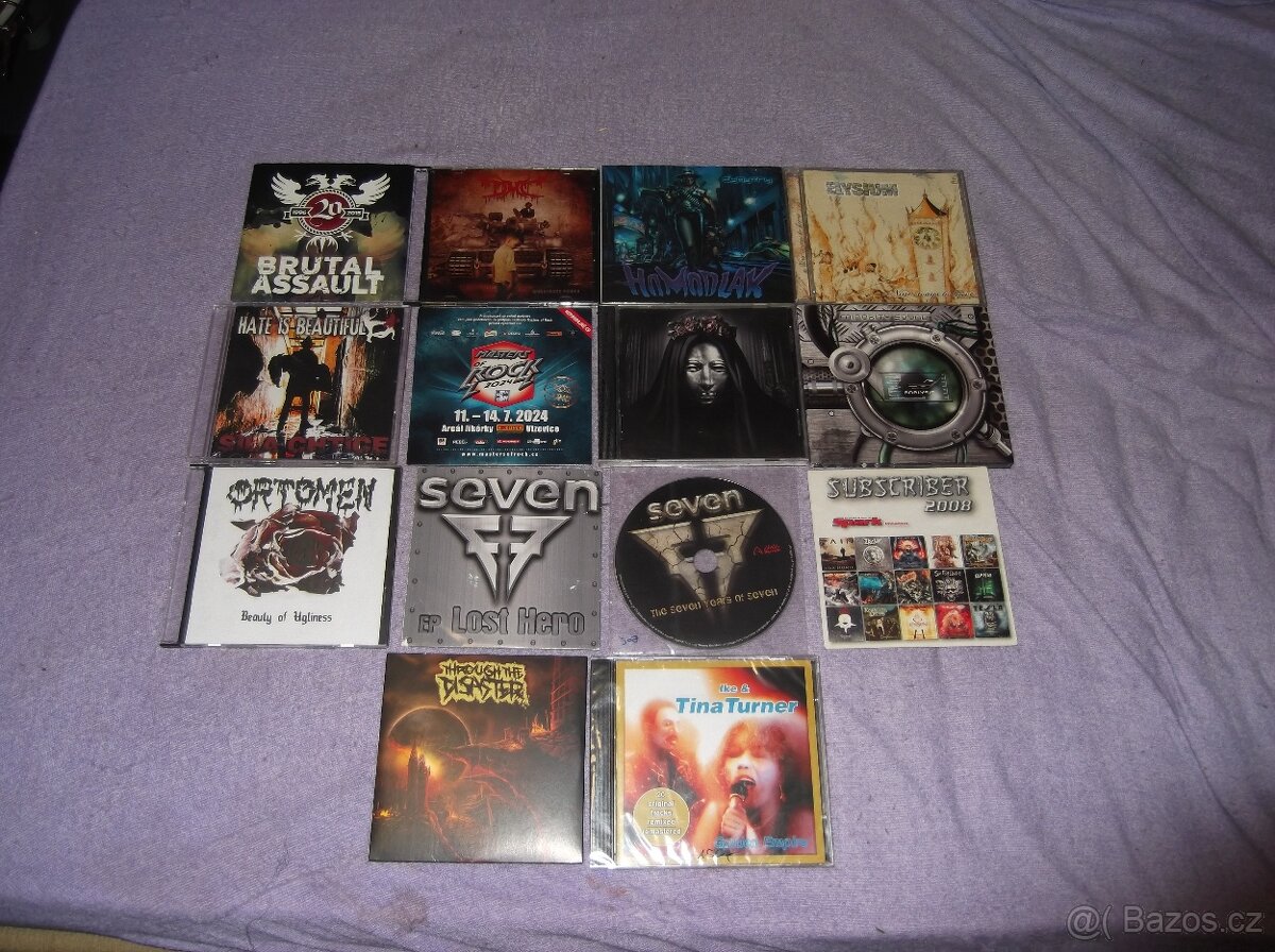PRODÁM CD METAL , ROCK ORIGINÁL
