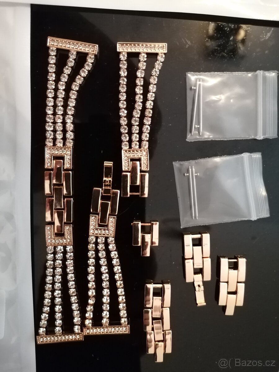 Madvell Kovový řemínek Zira zlatorůžová 22mm