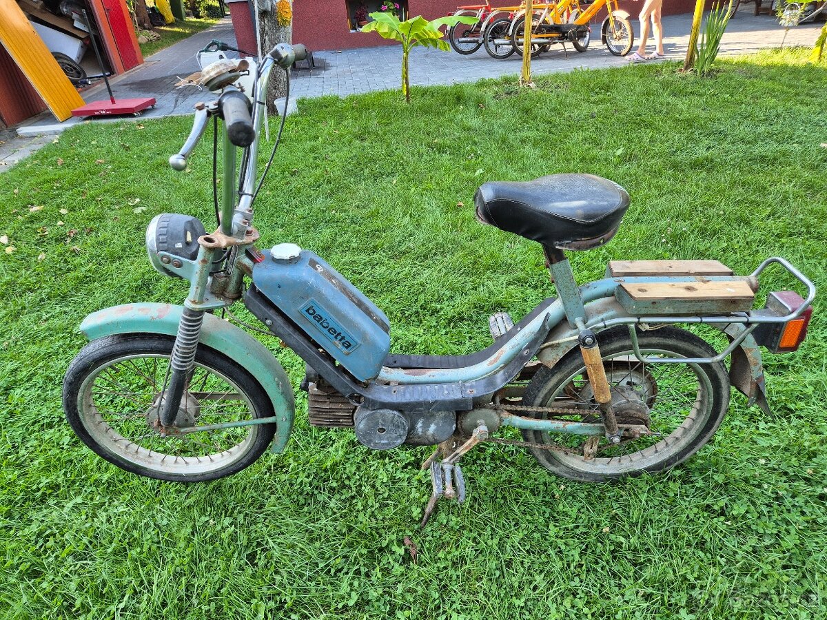 Babetta 210/215 s kartičkou, novější model /4/
