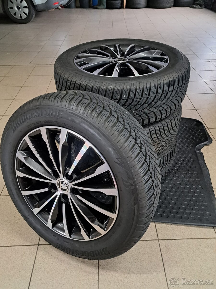 Zimní Sada na Škoda Kodiaq, model Trinity 5x112 r18, 235/55/