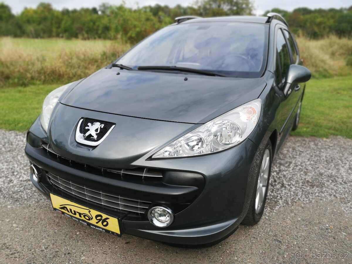 Peugeot 207 1,6 SW HDI 110 Trendy 1.majitel