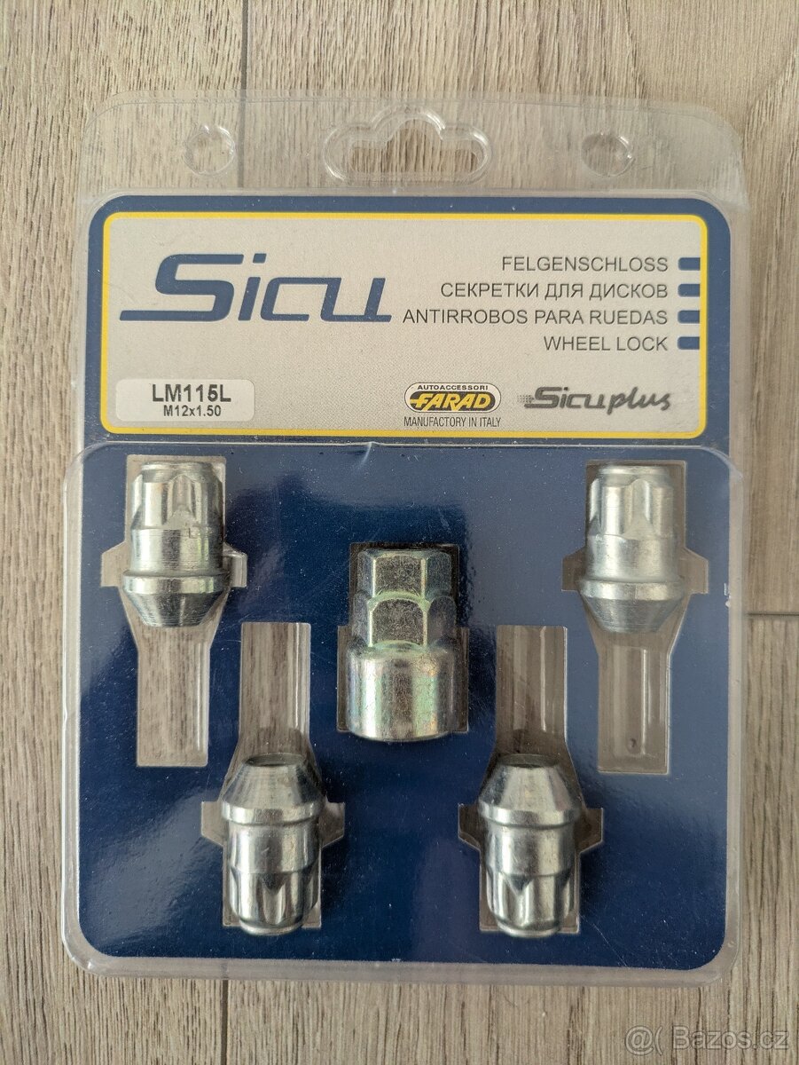Bezpečnostní šrouby SicuPlus - M12x1.50 (LM115L)
