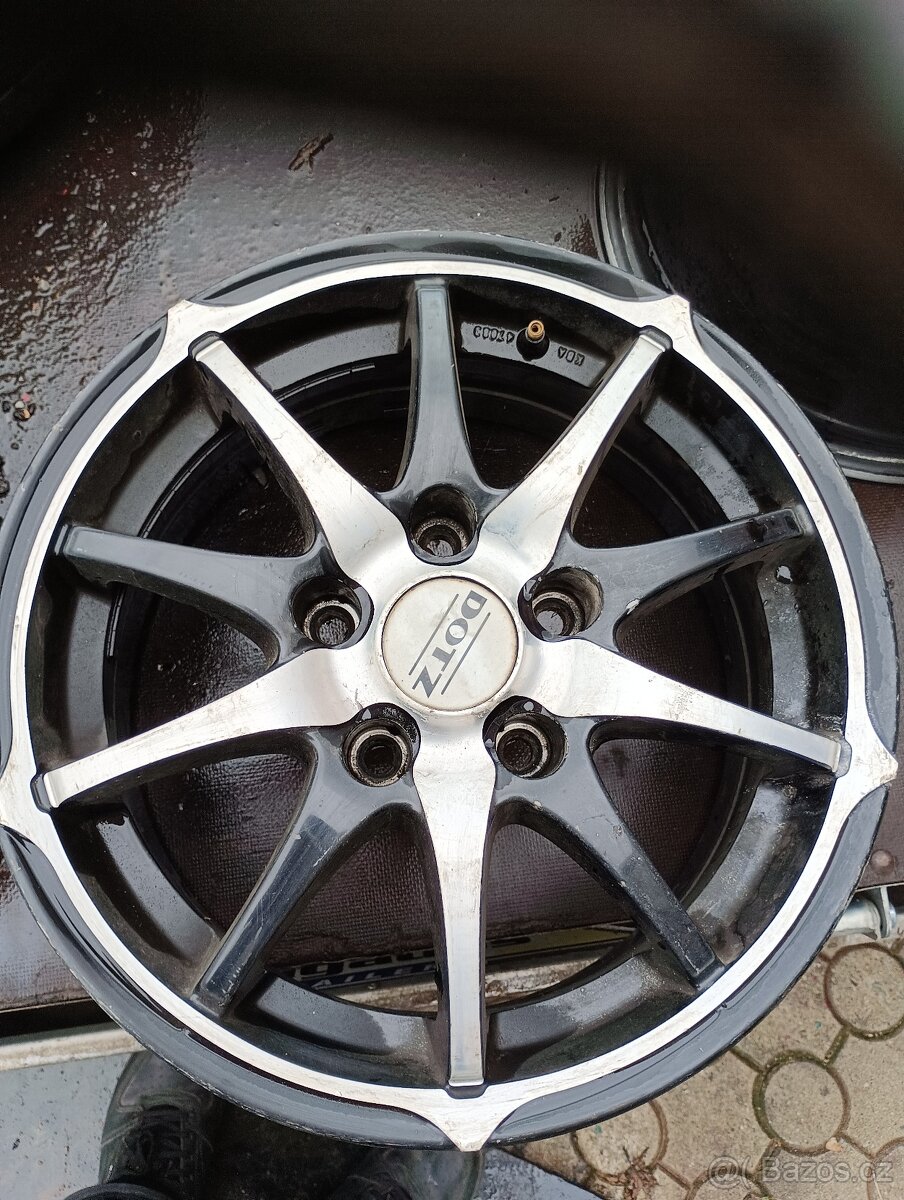 Alu kola dotz 5x114  6,5  r15