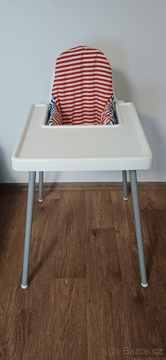 IKEA ANTILOP vysoká dětská židle s podnosem