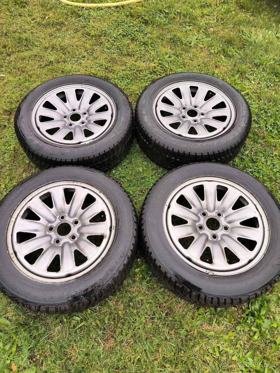 4 zimní kola ŠKODA 16´, 5x112 205/55/16 OCTAVIA III, VW