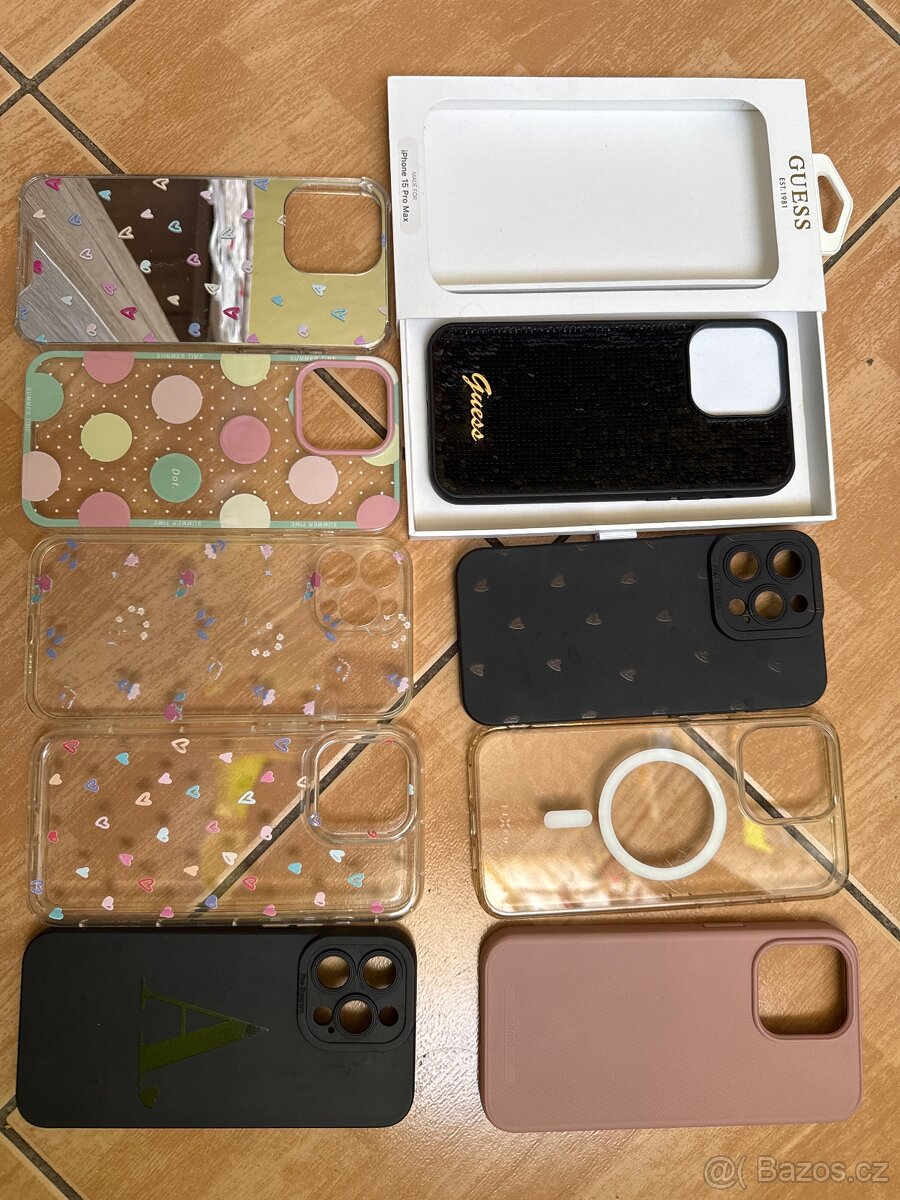 Iphone 15 pro max obaly