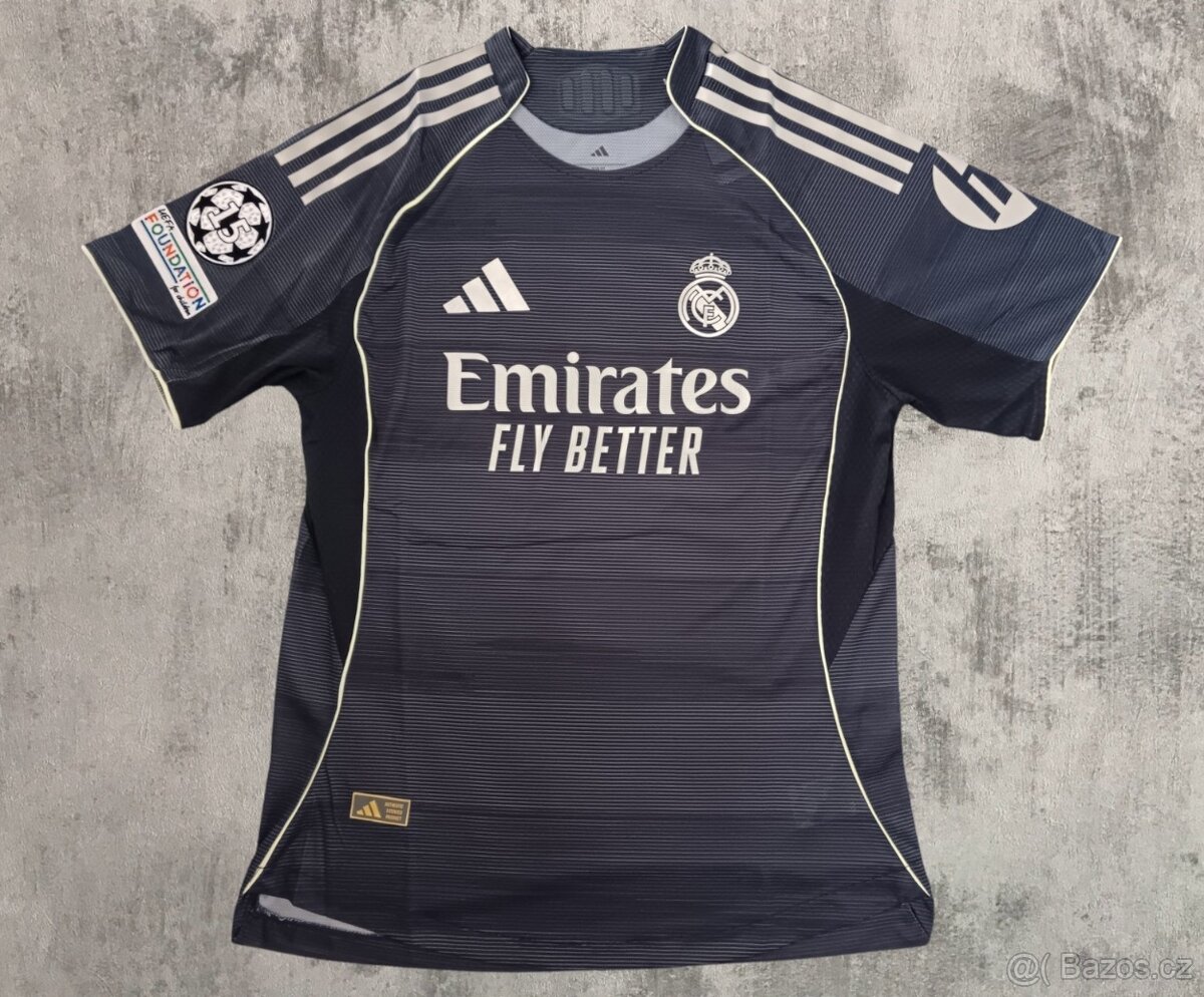 dres Real Madrid CF 25/26 Authentic dark blue