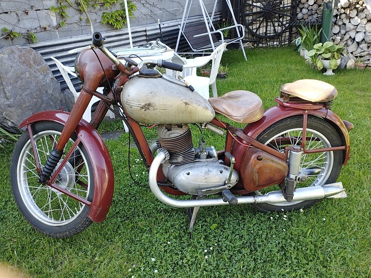 Jawa 250 pérák