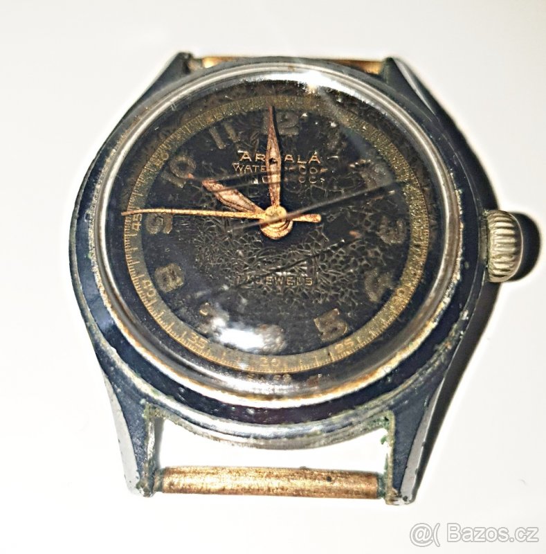 Hodinky Arcala waterproof incaloc 17 Jewels