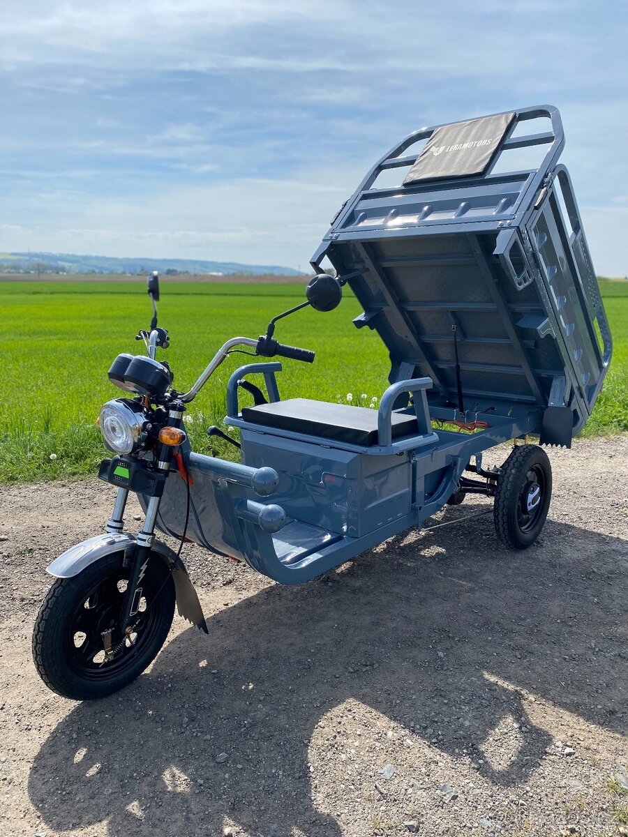 Elektro Tříkolka Leramotors Cargo G1 1000W COC Rikša