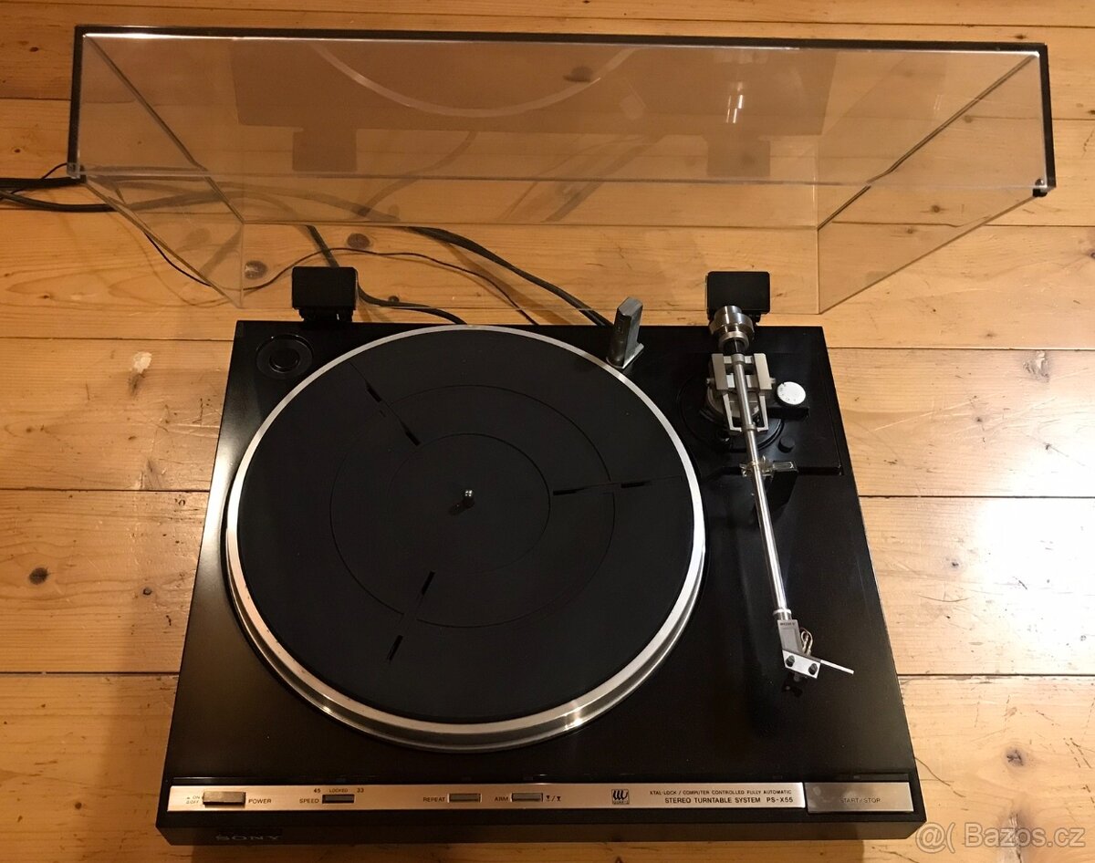 ŠPIČKOVÝ GRAMOFON SONY PS-X 55 (1980) PŘÍMÝ NÁHON ,QUARTZ