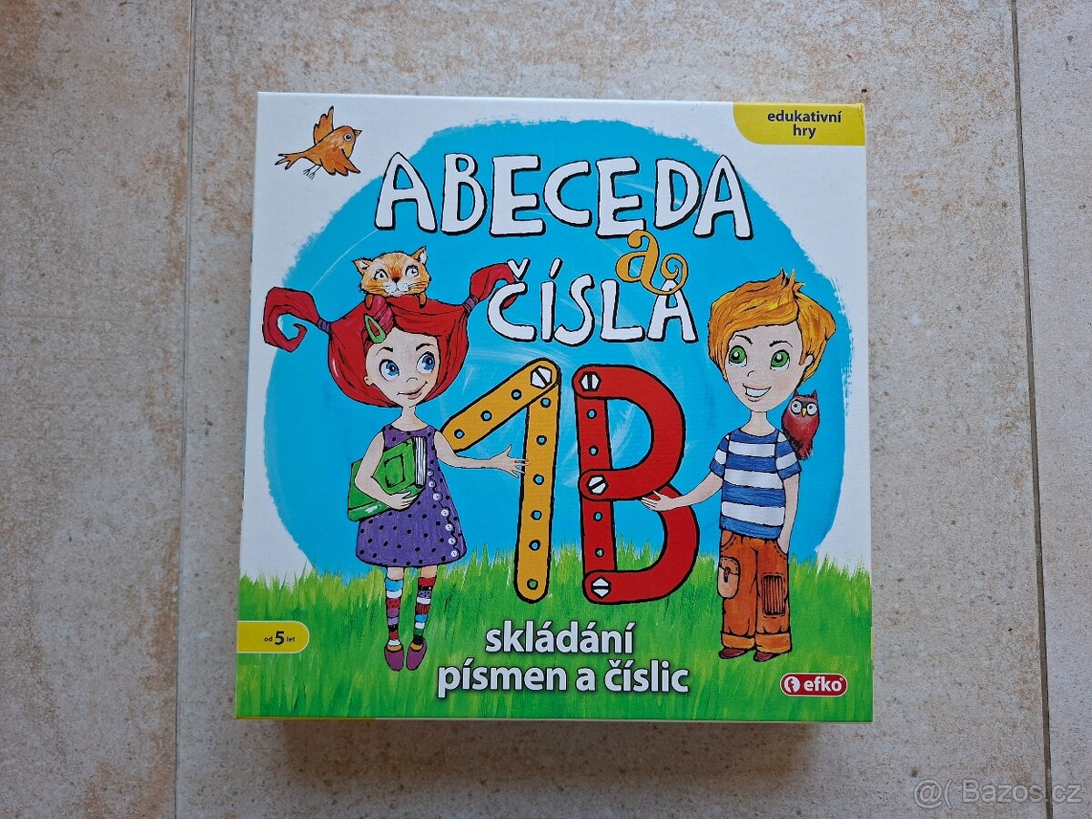 Nová vzdělávací hra Abeceda čísla