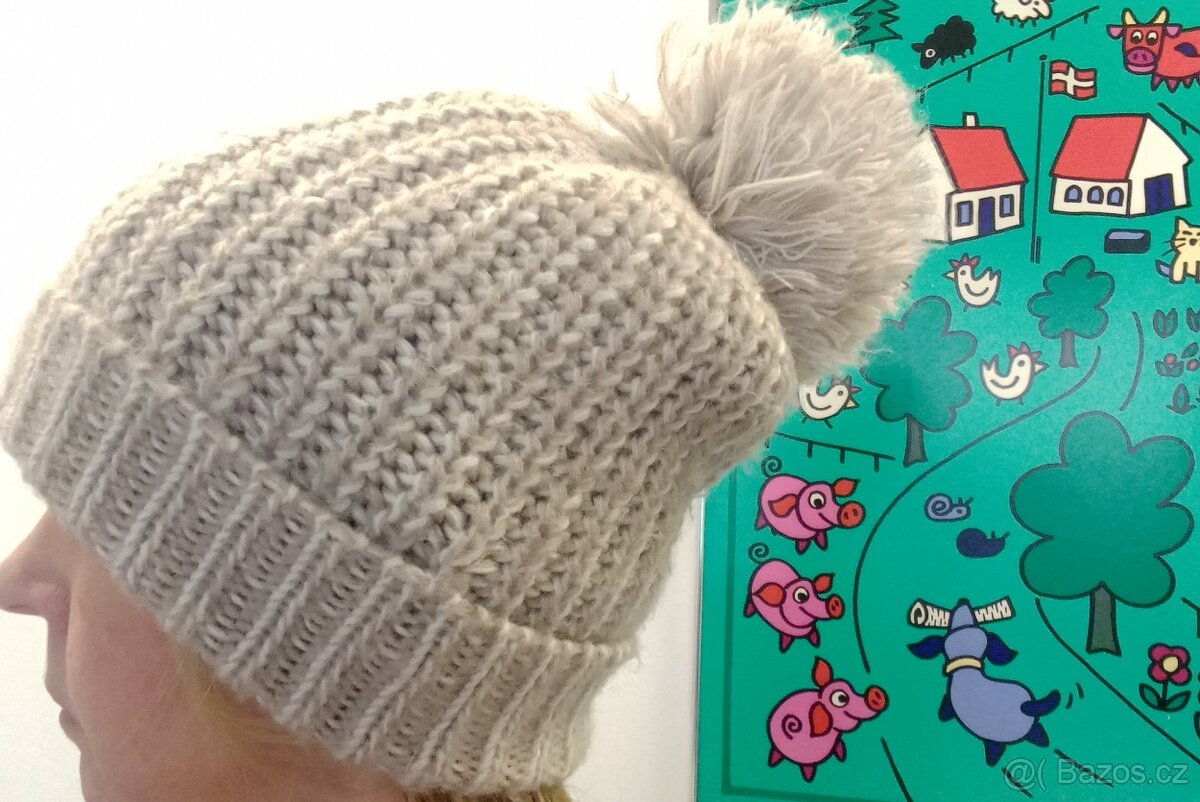 Čepice s bambulí, M&S one size