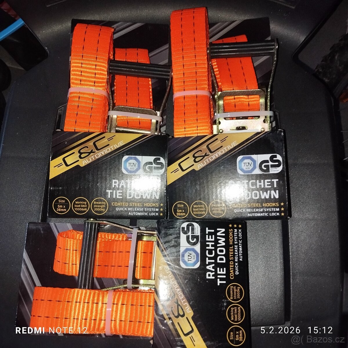 Prodám 3 x kurtnu, kurtny na vozík, auto.