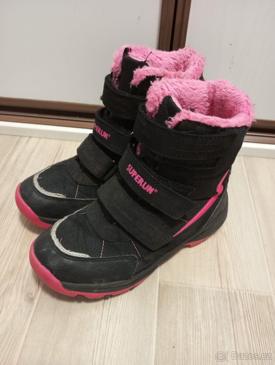 Dívčí , zimní boty vel. 36