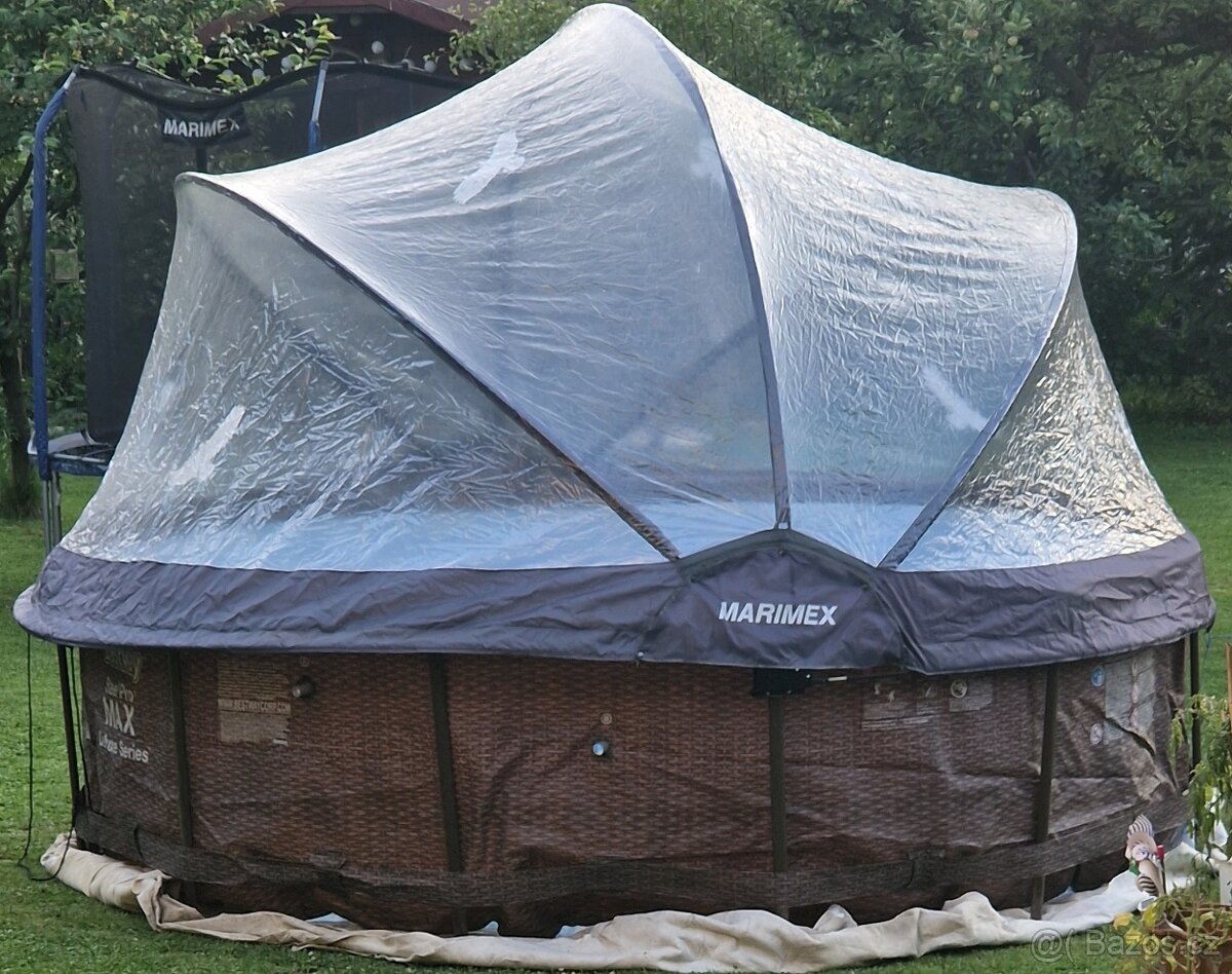 POUZE bazén bez kopule a konstrukce