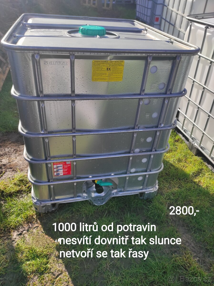 Ibc kontejner celooplechovaný