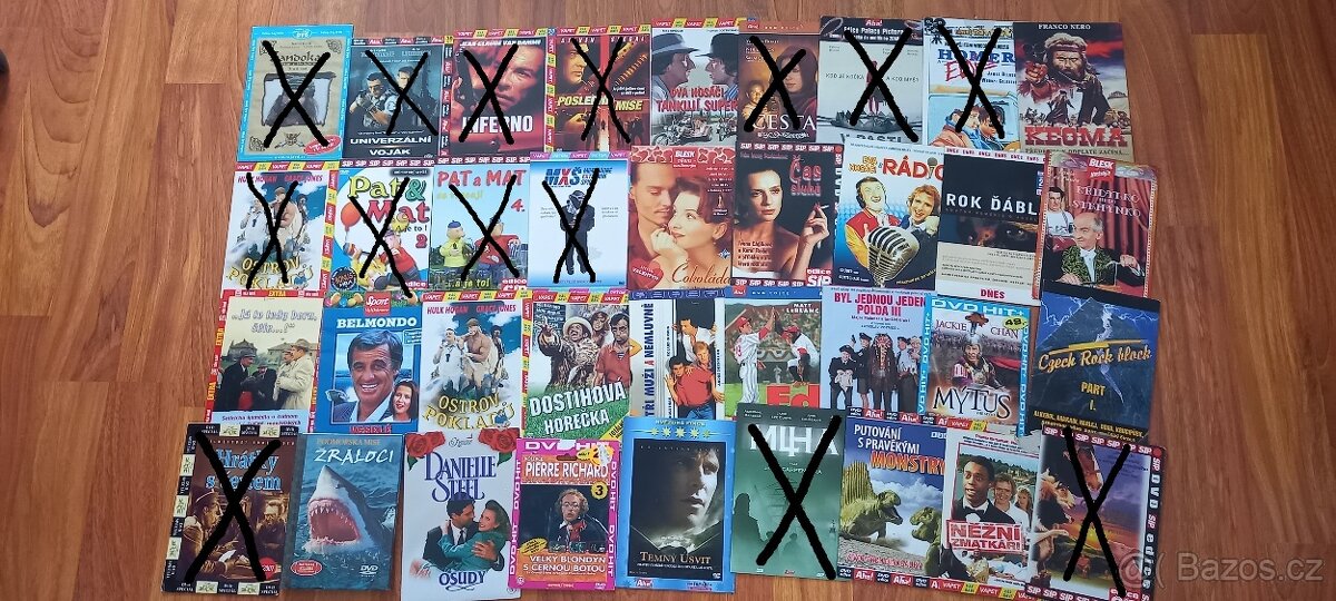 Prodám filmové DVD