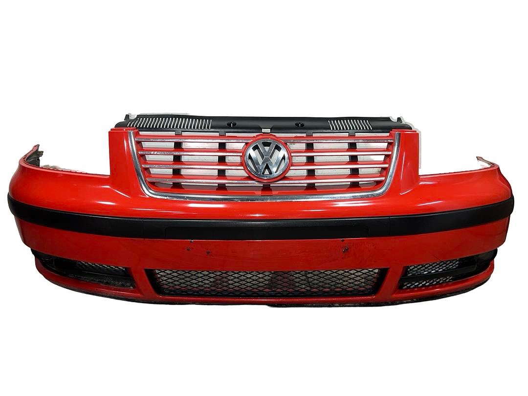 Přední nárazník červená LY3D VW Sharan 7M r.v. 2007