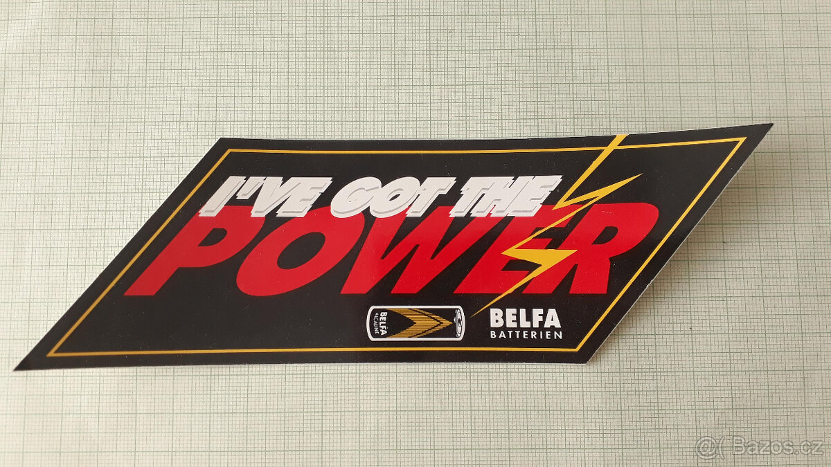 Samolepka Belfa Batterien