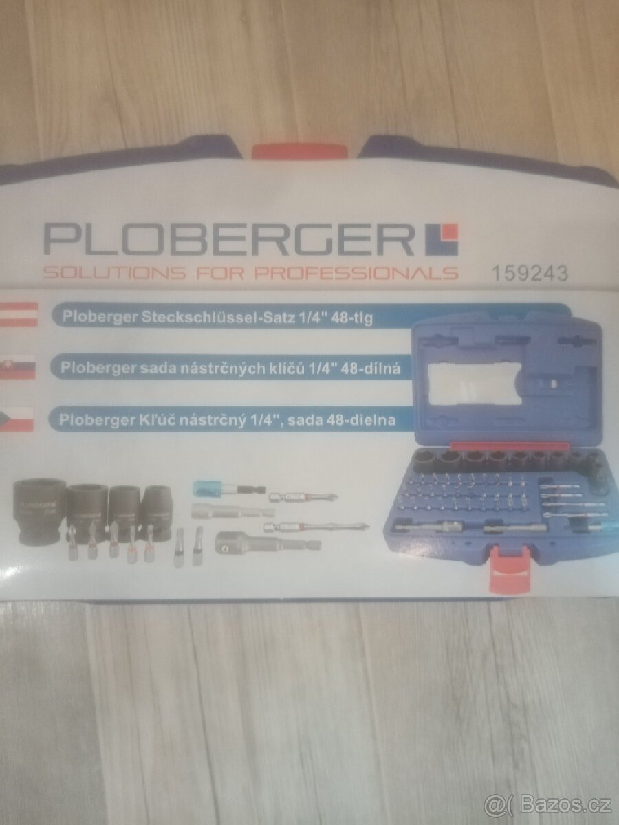 Ploberger sada nástrčných klíčů 1 /4" 48 dílná