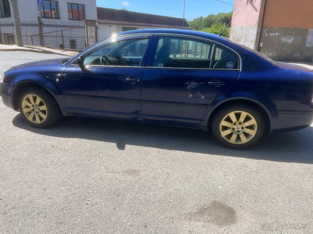 Škoda super B19 TDI 96 kW rok 2004