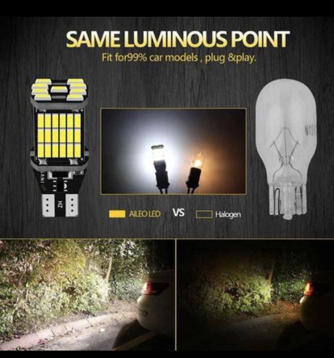 Led žárovky do blinkrů T15 W16W