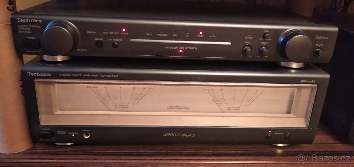 Referenční dělený zesilovač Technics SE-A900SM2