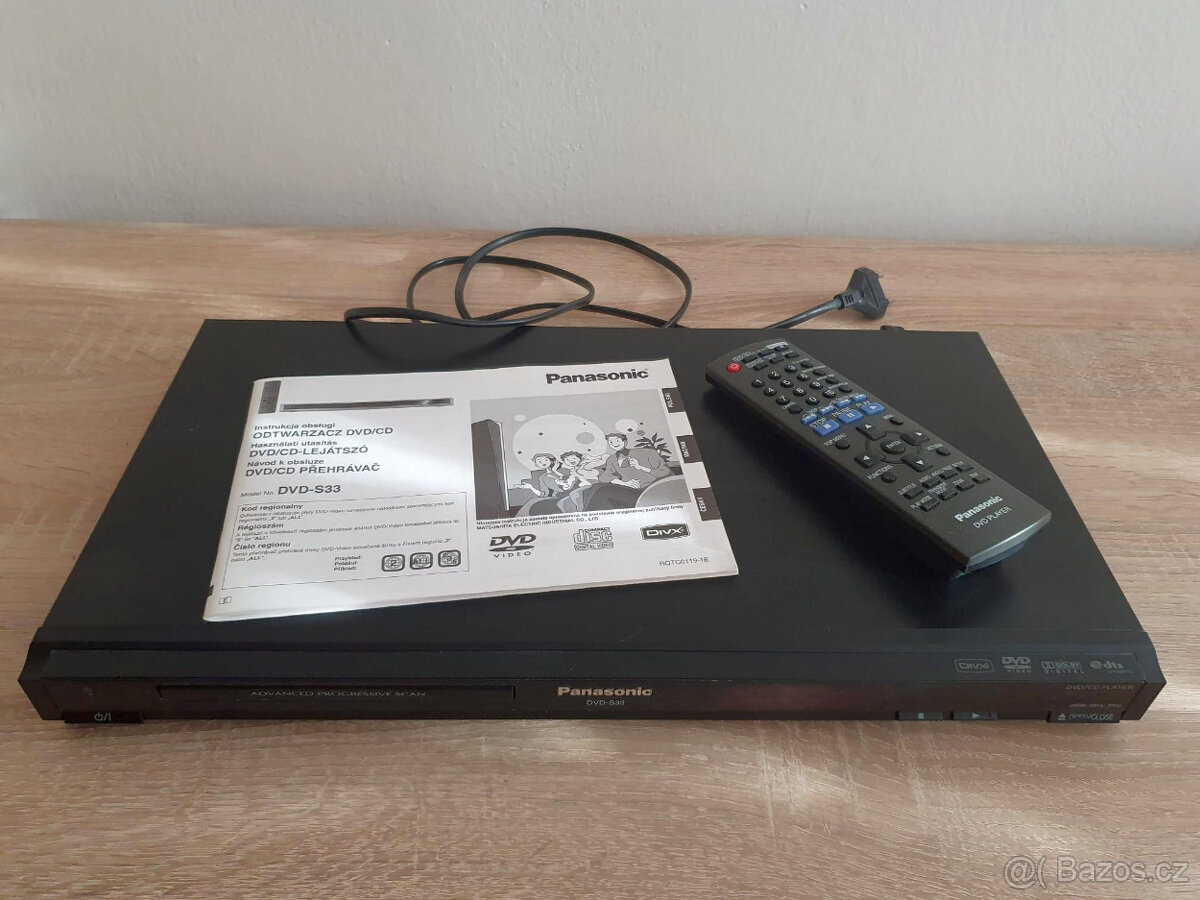 DVD Přehrávač Panasonic DVD-S33