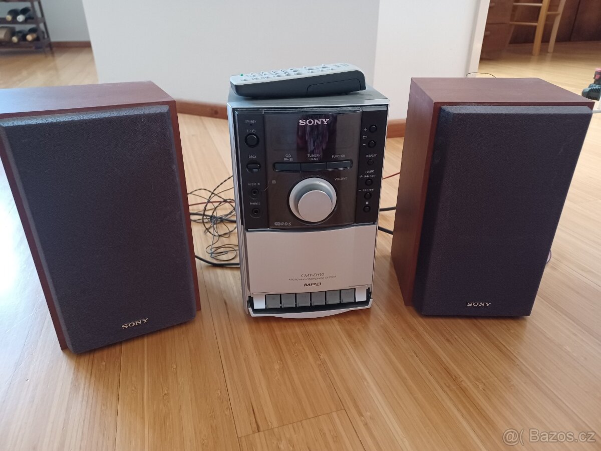 Mini věž - CD, radio, kazety, MP3