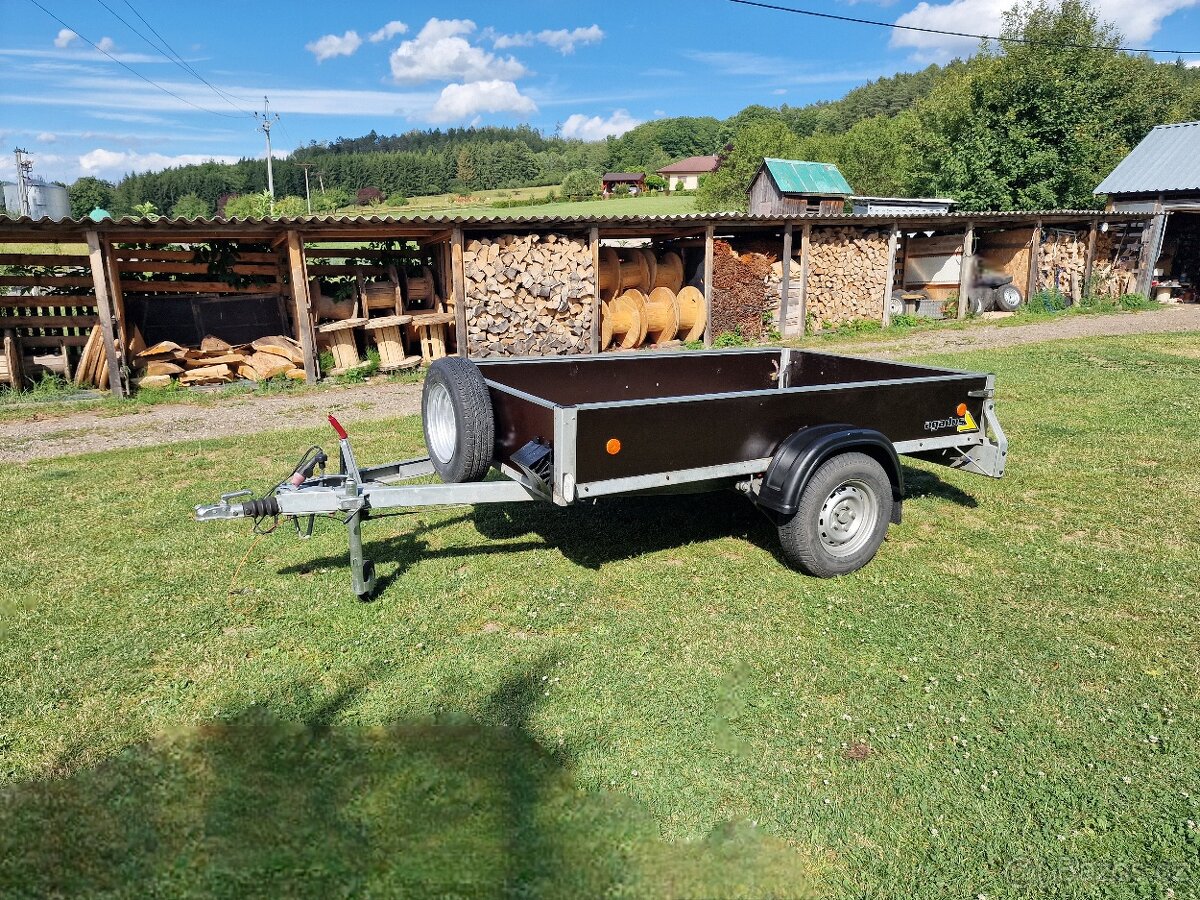 Přívěsný vozík AGADOS VZ-27 PROFI STK 4/2027 Brzděný 1300k