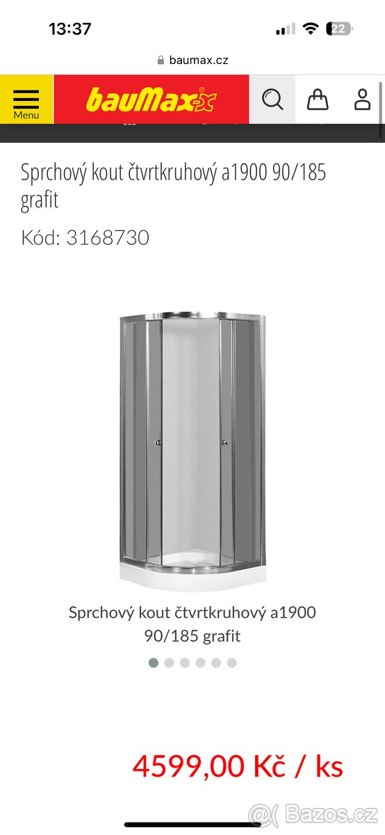 Sprchový kout