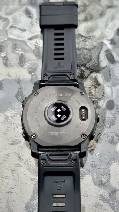 GARMIN Fenix 7X Sapphire Solar Carbon Grey DLS Titanium+Zaru