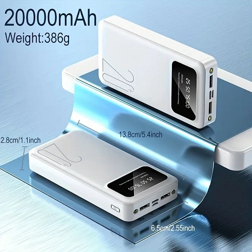 NOVÁ Powerbanka 20.000 mAh + rychlo-nabíjecí kabel