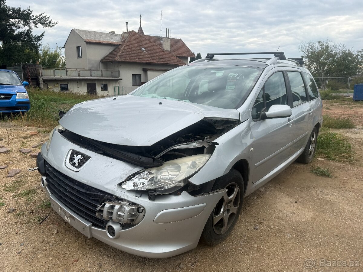 Náhradní díly - Peugeot 307 1.6i 80kW r.v. 2004