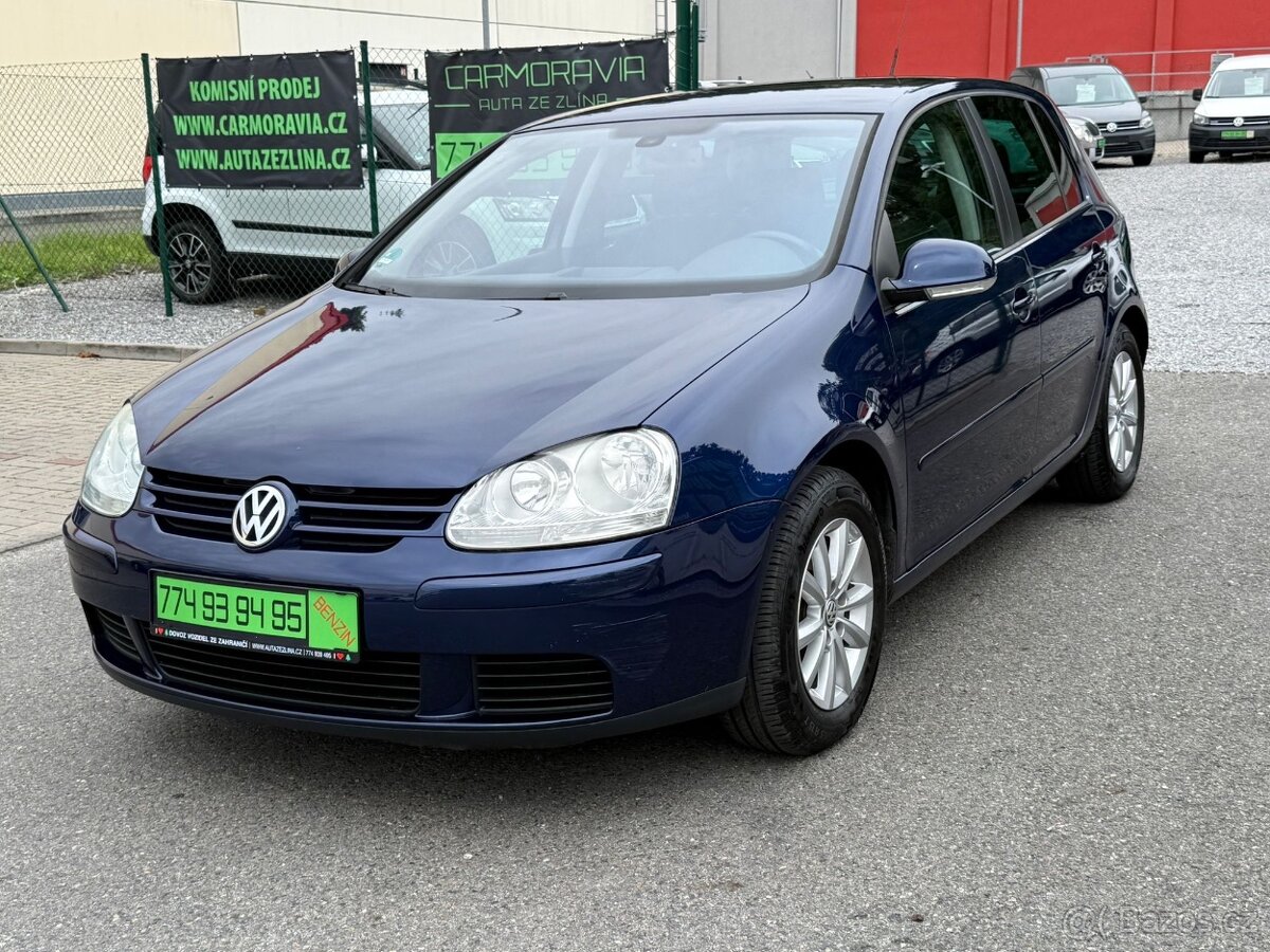 ► VW GOLF 1,4 MPI - 55 kW, DEŠŤOVÝ SENZOR ◄