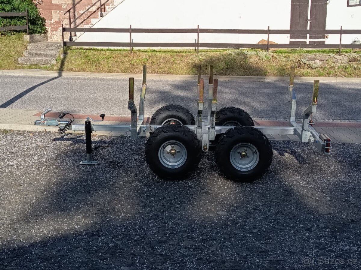 Vyvážečka za čtyřkolku/malotraktor s SPZ