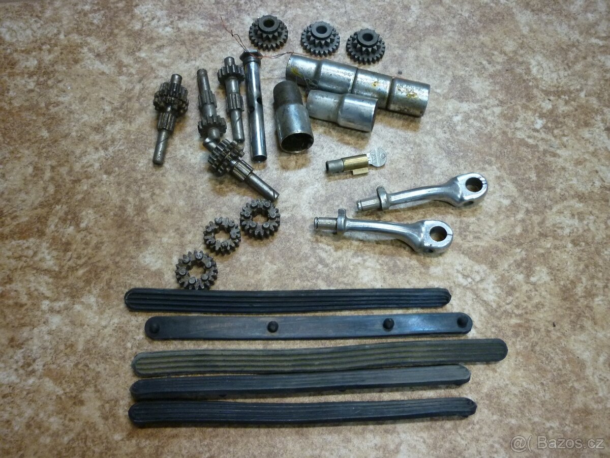 Uloženkové díly na pionýr mustang