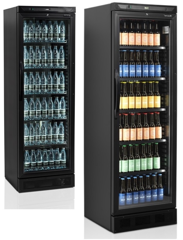 Prosklená vitrína -  TEFCOLD CEV 425 Black