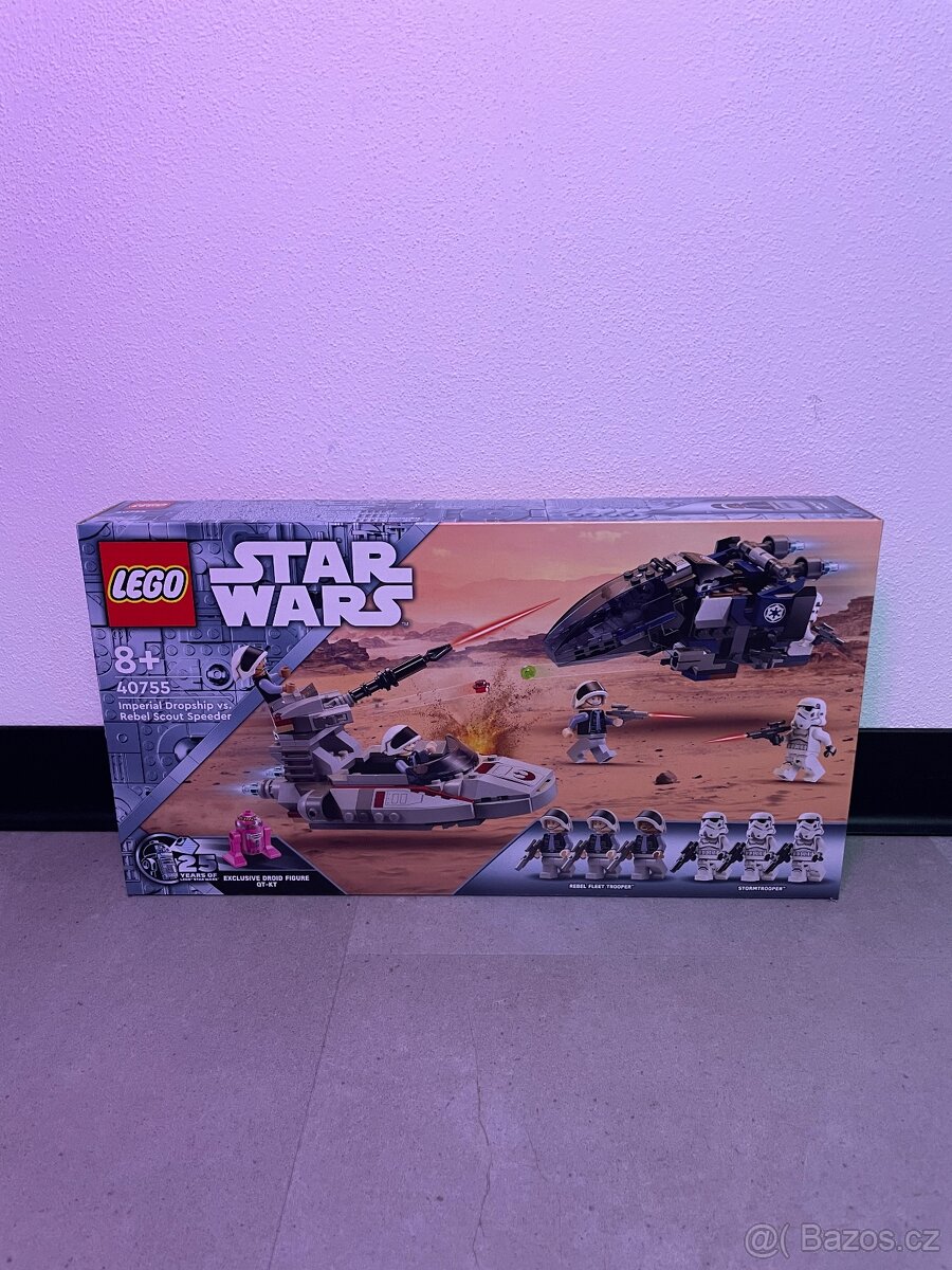 LEGO 40755 Star Wars Imperial Dropship vs Rebel Scout Speede