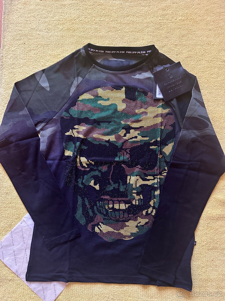 Philipp Plein t-shirt + trucksuit camouflage